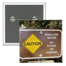 Shallow Water Sign Pins