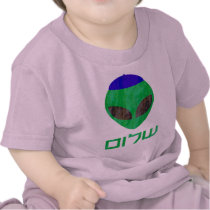 Shalom Alien Infant Shirts