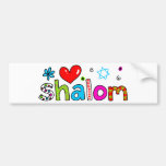 Shalom Bumper Stickers
