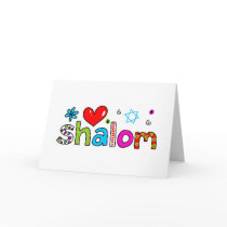 Shalom Greeting Card