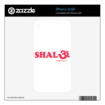 Shalom flowers skins for the iPhone 4