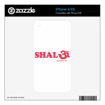 Shalom flowers skins for the iPhone 4