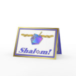 Shalom Hanukkah Card