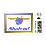 Shalom Hanukkah postage