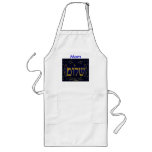 Shalom Personalized Long Chef’s Apron Template