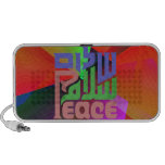 Shalom Salaam Peace Laptop Speakers