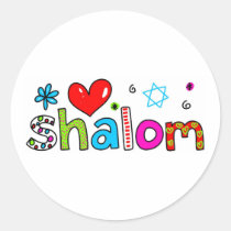 Shalom stickers