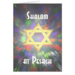 Shalom Tie dye at Pesach cards