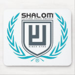 Shalom Tri Color Crest Mouse Pads