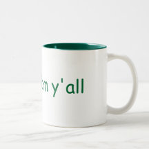 shalom y'all mug