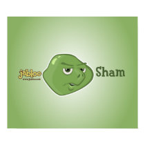 Sham Framed Print