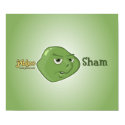 Sham Framed Print