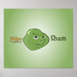 Sham Framed Print
