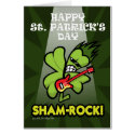SHAM-ROCK! card