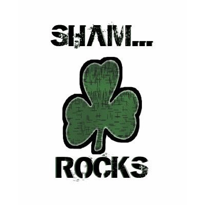 zazzle.co.uk  SHAM... ROCKS - t shirts