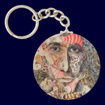 SHAMAN PORTRAIT keychains