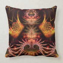 Shaman Visionary Fractal Art Cushion pillows