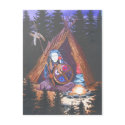 Shaman Wearing a White Man Mask postcards