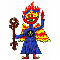 Shamanic Angel (sculpture) Photo Cutouts
