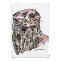 Shamanic Spirit of Otter Cover For The iPad Mini