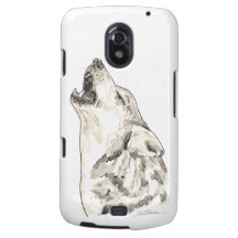 Shamanic Spirit of Wolf Samsung Galaxy Nexus Cover