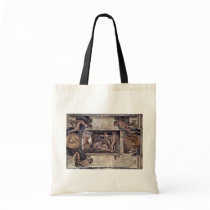 Shame And Ridicule Of The Drunken Noah By Michelan Canvas Bags