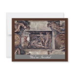Shame And Ridicule Of The Drunken Noah By Michelan Custom Invitation