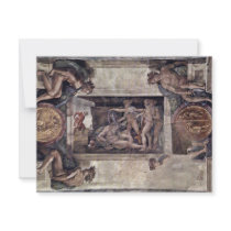 Shame And Ridicule Of The Drunken Noah By Michelan Personalized Invitation