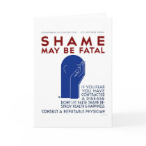 Shame May Be Fatal 1937 WPA Cards