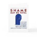 Shame May Be Fatal 1937 WPA cards