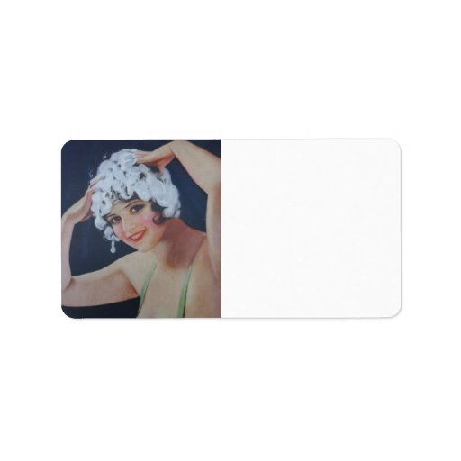 Shampoo Day Custom Address Label