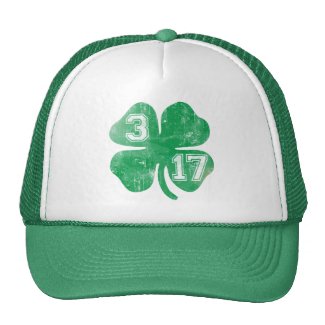 Shamrock 3/17 St Patricks Day Hat