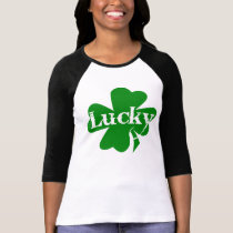 Shamrock 4 leaf clover t-shirts by EllesBaby Shamrock 4 leaf clover t-shirts
