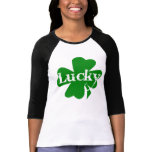 Shamrock 4 leaf clover t-shirts