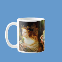 Shamrock and Fairy Mug by voodoomama Shamrock and Fairy Mug
