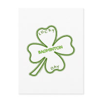 Shamrock Badminton Post Cards