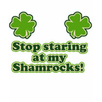 Shamrock Boobs t-shirts by EllesBaby Shamrock Boobs t-shirts