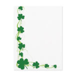 Shamrock Border postcards