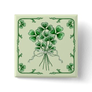 Shamrock Bouquet 2 button