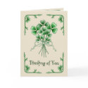 Shamrock Bouquet cards