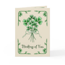 Shamrock Bouquet cards