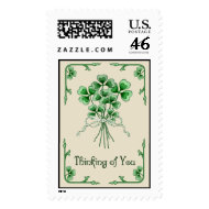 Shamrock Bouquet stamp
