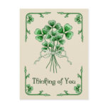 Shamrock Bouquet Post Cards