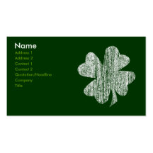 Shamrock Business Cards