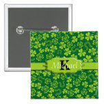 Shamrock Clovers & Horseshoes Pin