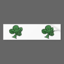 Shamrock copy, Shamrock copy bumper stickers