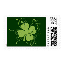 Shamrock Custom US Postage Stamps