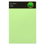 Shamrock detail from SAINT PATRICK'S CELTIC HEART Customized Stationery