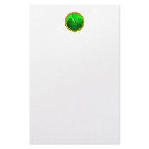 Shamrock detail from SAINT PATRICK'S CELTIC HEART Stationery Paper