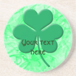 Shamrock Drink Coasters